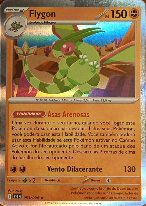 Kit 30 Cartas TCG - Flygon