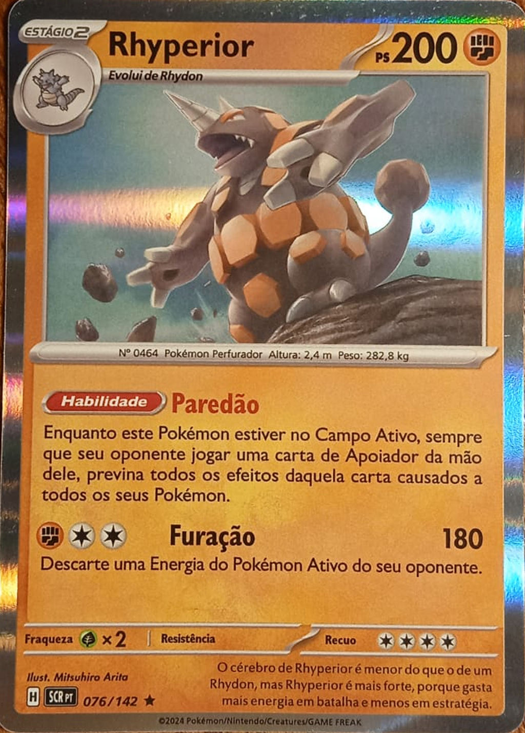 Kit TCG 30 Cartas - Rhyperior