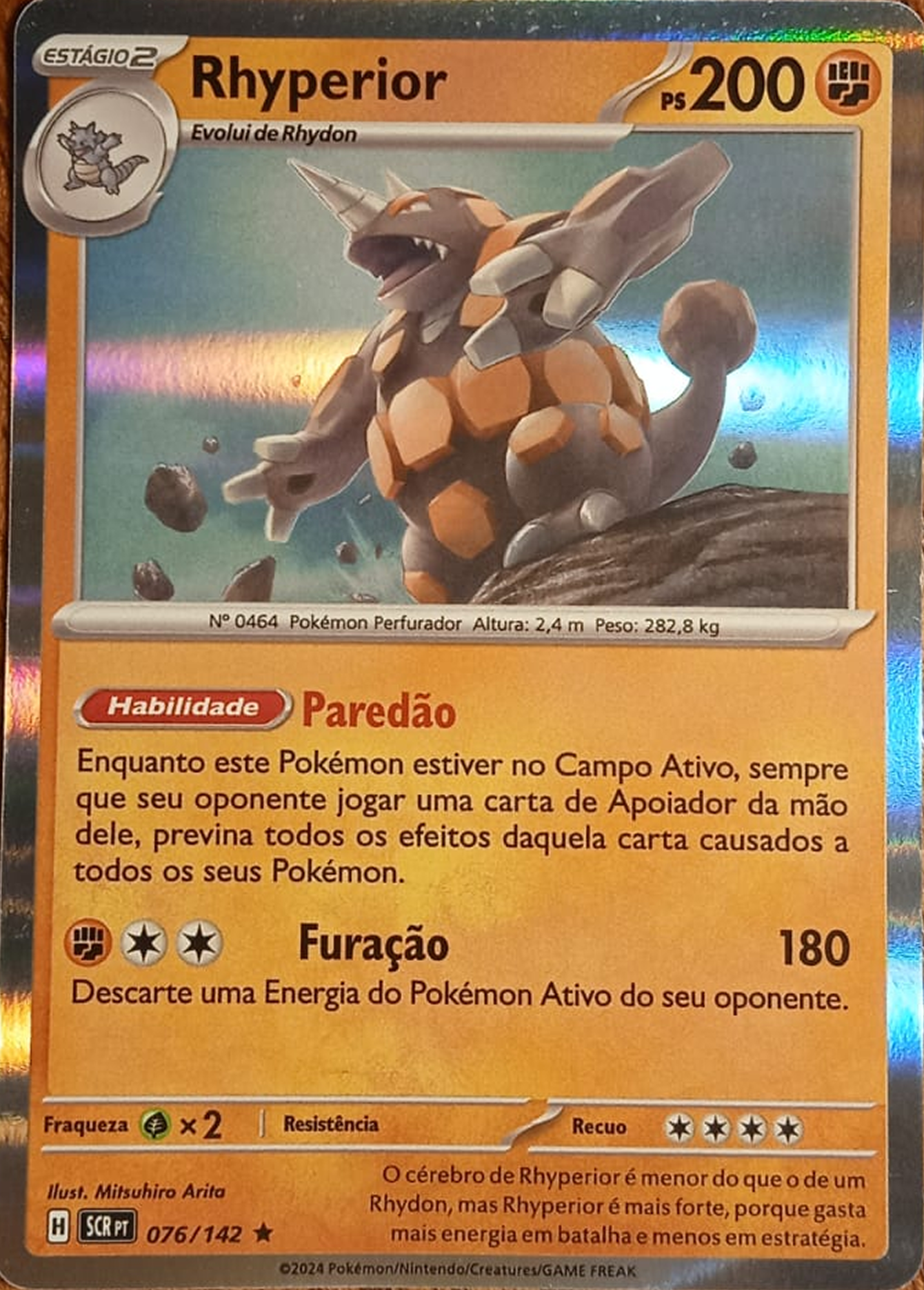 Kit TCG 30 Cartas - Rhyperior