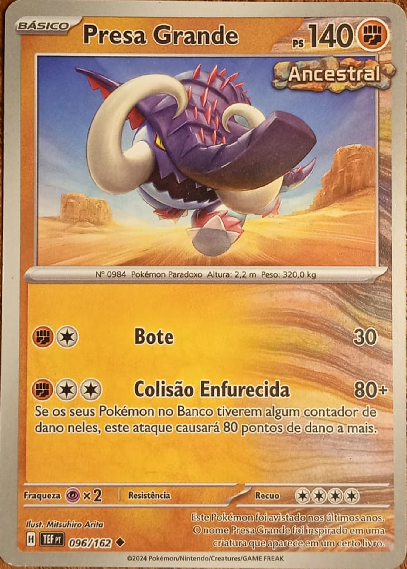 Kit TCG 30 Cartas - Presa Grande