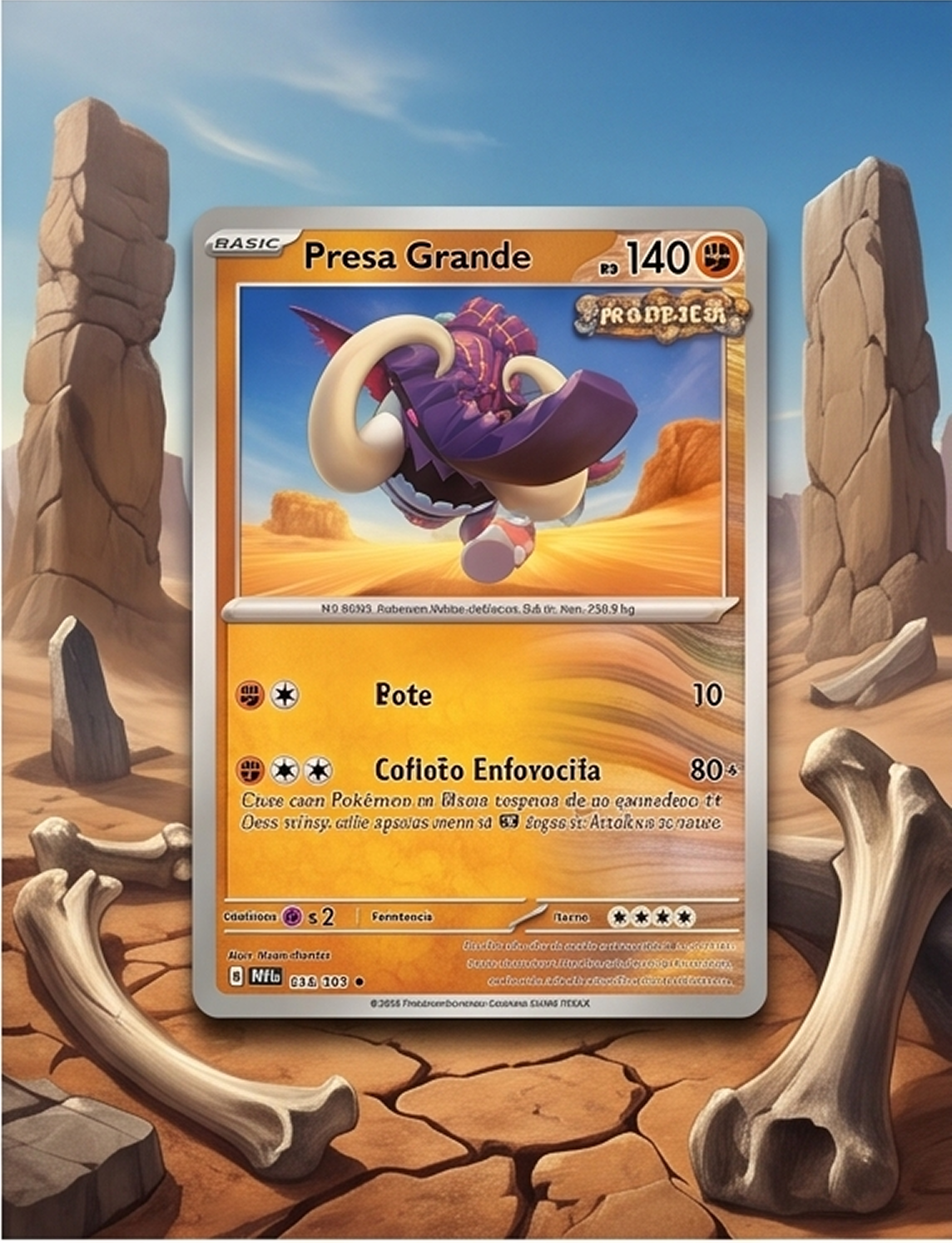 Kit TCG 30 Cartas - Presa Grande